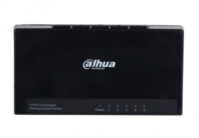 Switch para Escritorio 5 Puertos Dahua Technology DH-PFS3005-5GT-L - Negro NB
