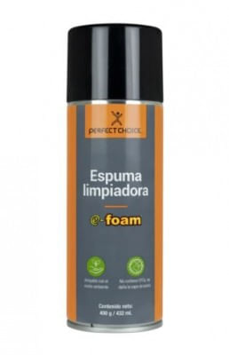 Espuma Limpiadora PERFECT CHOICE - Pantallas / Plásticos, 400 g
