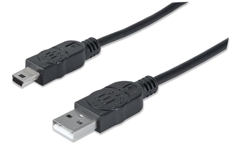 Cable-PC-MANHATTAN---1-8-m-USB-A-Mini-USB-B-Macho-Macho-Negro
