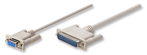 Cable-Null-Modem-Serial-MANHATTAN---DB9-DB25-Macho-hembra-1-8-m
