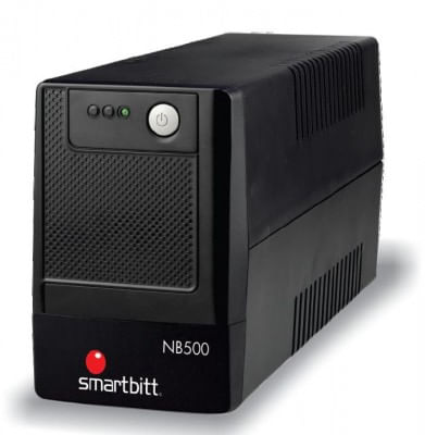 No-Break-SMARTBITT-SMARTBITT-500---500-VA-250-W-Negro-Hogar