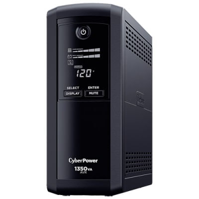 No-Break-CyberPower---1350-VA-810-W-16-h-Negro-Hogar-y-Oficina
