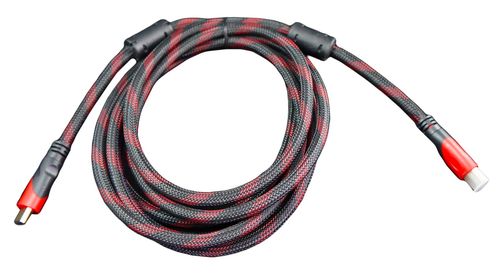 Cable HDMI Naceb TechYESlogy - 3 m, HDMI, HDMI, Rojo