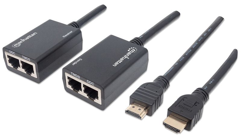 Extensor-HDMI-MANHATTAN-207386---Negro-HDMI
