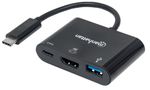 Convertidor-USB-C-a-HDMI-MANHATTAN-152037---USB-C-HDMI-Negro