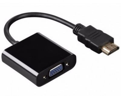 Convertidor HDMI a VGA  Macho/hembra - Negro, BROBOTIX 110910N