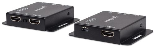Extensor HDMI MANHATTAN 207461 - Negro