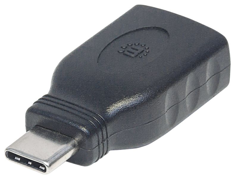 Adaptador-USB-C-MANHATTAN-354646---USB-C-Negro