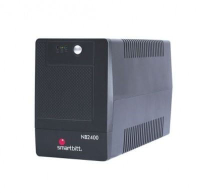 No-Break-SMARTBITT-SBNB2400---2400-VA-1200-W-Negro-Hogar-y-Oficina