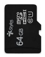 Memoria-micro-SD-Stylos-STMSDS4B---64-GB-10-MB-s-4-MB-s-Negro-Clase-10