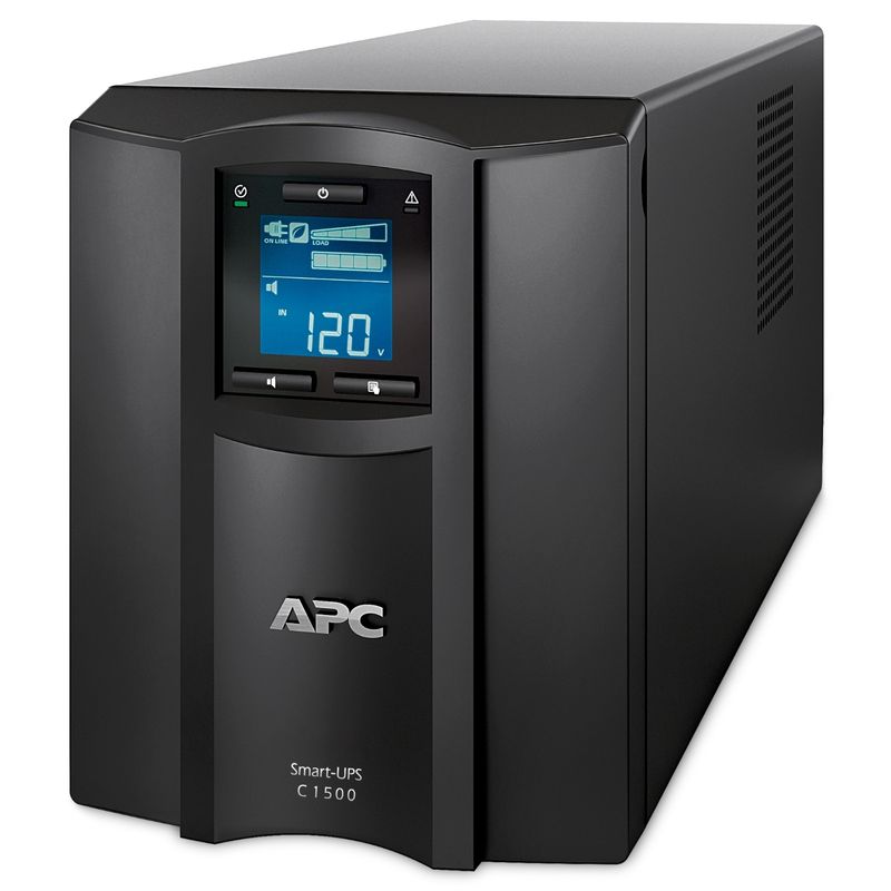 No-Break-Capacidad-1440VA---900-watts-120v-8-APC-SMC1500C-1440-VA-900-W-3-h-Negro-Industrial-y-Oficina