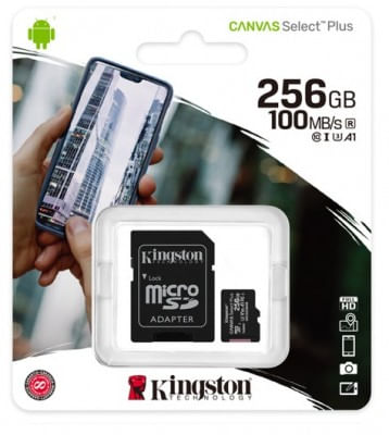 MICRO-SD-Kingston-Technology-MEMKGN1910---256-GB-Negro