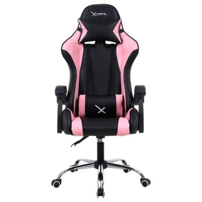 Silla-Gamer-Xzeal-XZSXZ05P---Gamer-Negro-Rosa