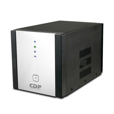 Regulador-de-Voltaje-CDP-AVR-3008---Negro-Blanco-3000-VA-2400-W