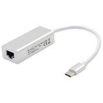 Convertidor-USB-Tipo-C-a-RJ45-BROBOTIX-651879---USB-C-RJ-45-15-cm-Plata