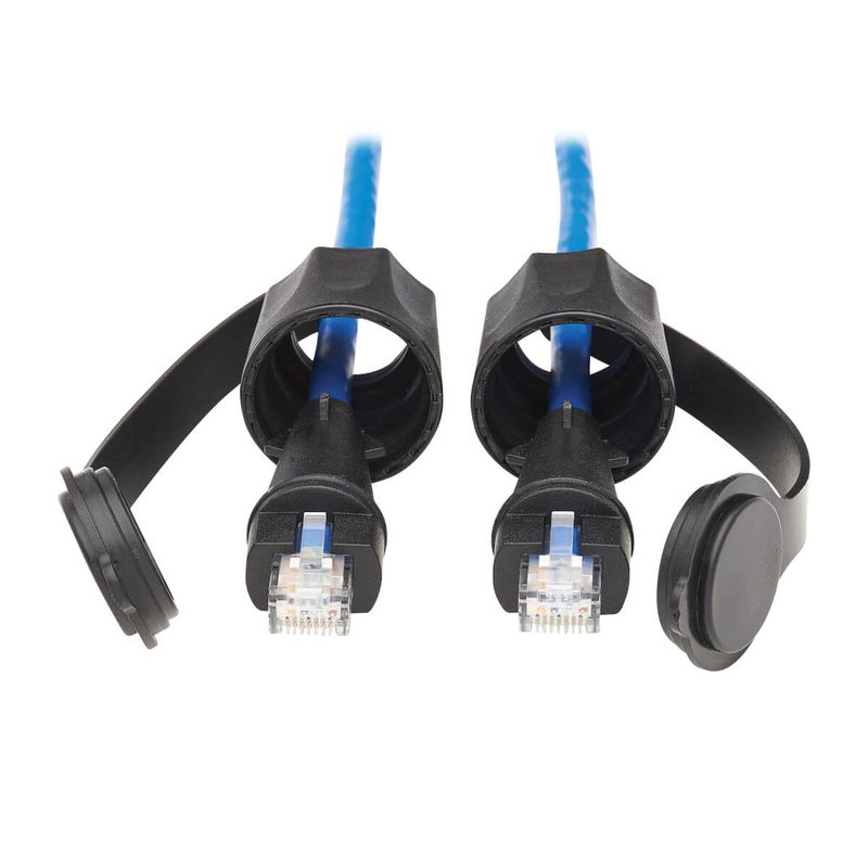 Cable-Ethernet-UPT-Cat6-Industrial-TRIPP-LITE-N200P-010BL-IND---3-05-m-Azul