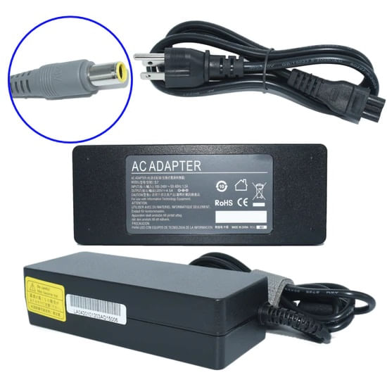 Cargador---Adaptador-para-Laptop-GENERICO-AC-LENOVO-GRIS-de-90W-20V-4.5A--7.7-5.5----