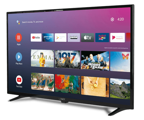 Smart TV Lanix 32 pulgadas - Android 11, Resolucion 1366 x 786, 1GB RAM