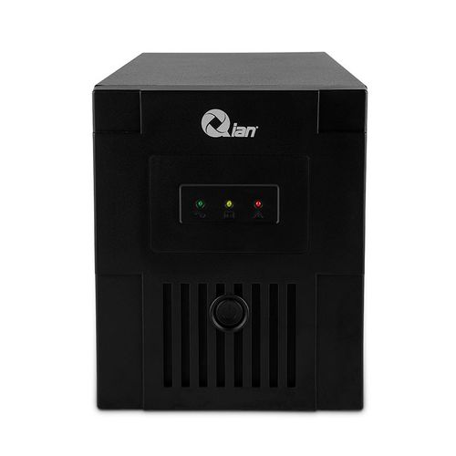 No Break UPS Qian QEI-1000-01 - 1000 VA, 600 W, Negro
