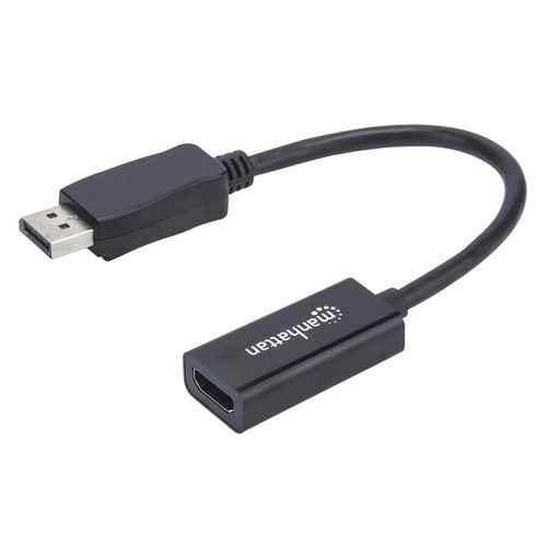 Adaptador Pasivo DisplayPort a HDMI (151634) Manhattan Adaptador Pasivo de DisplayPort Macho a HDMI Hembra -
