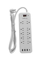 Barra-Multicontacto-con-Puertos-USB-9P---toma-corriente-con-10-tomas-NEMA-5-15R-3-puertos-USB-A-y-1-puerto-USB-C