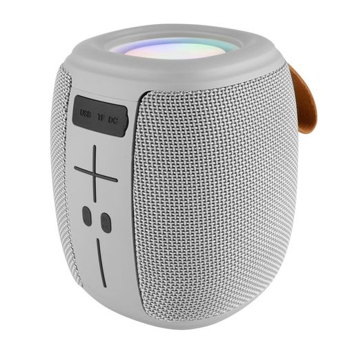 Bocina inalámbrica Novel Drum Blanca PC-113126 -