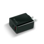 Cargador-para-pared.-Vorago-AU-350-BK-negro.-quick-charge--cargador-de-pared---Negro.-Quick-charce-3.0A-PD-20w-USB-A-y-tipo-C-negro---