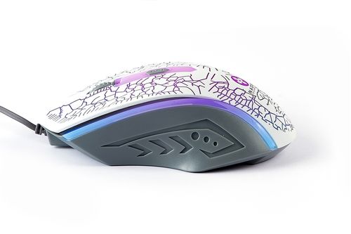 Mouse Naceb Technology NA-592BL - USB, Juego, Óptico, 1200 DPI, Multicolor