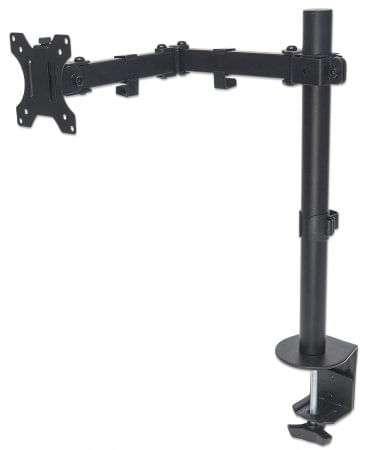 Soporte-de-Escritorio-Movil--MANHATTAN-461542---8-kg-Negro-Acero-Monitor-Universal