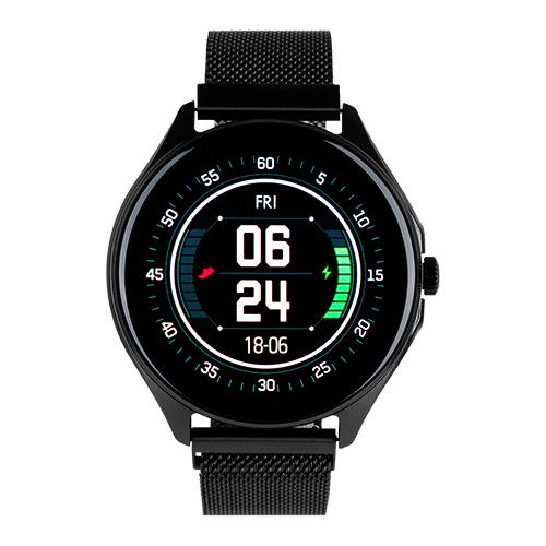 Vorago SW-505 reloj inteligente y deportivo AMOLED 36 mm Digital 466 x 466 Pixeles Pantalla táctil Negro