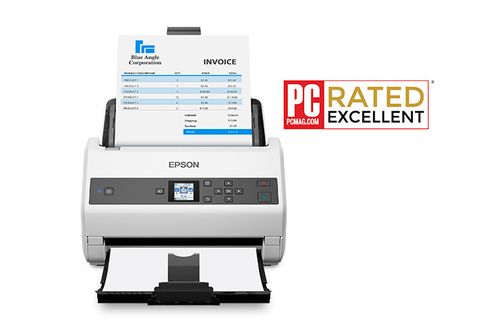 Epson WorkForce B11B251201 escáner Escáner alimentado con hojas 600 x 600 DPI A4 Gris, Blanco