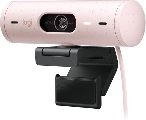 Logitech Brio 500 cámara web 4 MP 1920 x 1080 Pixeles USB-C Rosa