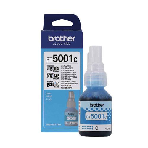 Tinta B5001C Cyan Brother Compatible con DCP-520W / T720