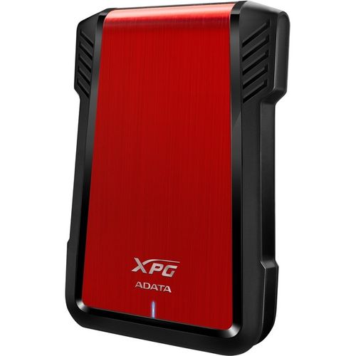 ADATA EX500 Cubierta de disco duro/SSD Negro, Rojo 2.5"