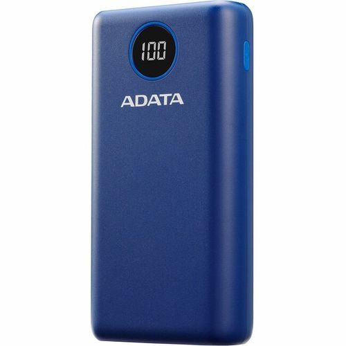 ADATA P20000QCD Polímero de litio 20000 mAh Azul