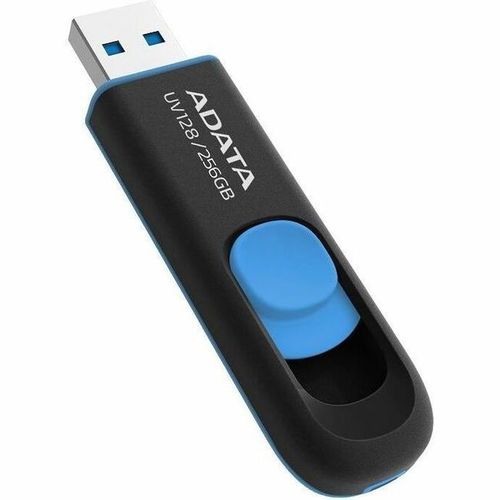 ADATA UV128 unidad flash USB 256 GB USB tipo A 3.2 Gen 1 (3.1 Gen 1) Negro, Azul
