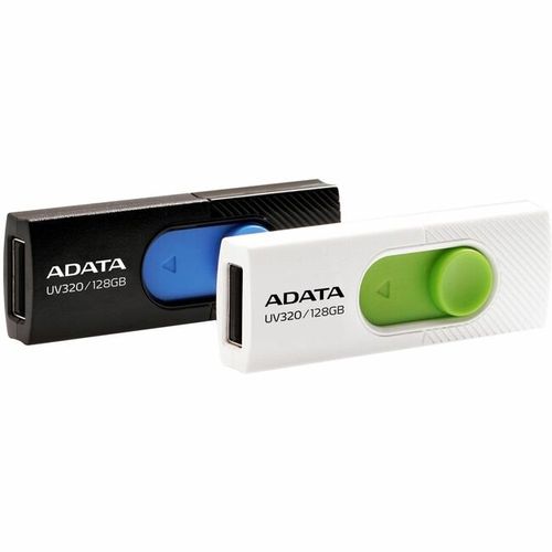 ADATA UV320 unidad flash USB 128 GB USB tipo A 3.2 Gen 1 (3.1 Gen 1) Negro, Azul