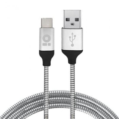 CABLE-USB-V3.0-TIPO-C-BROBOTIX-180501---USB-C-USB-A-1-m-Plata