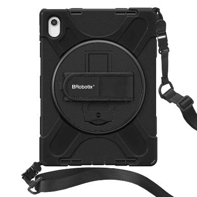 FUNDA PROTECTOR C/CORREA - USO RUDO, GIRO 360º, P/IPAD 10.9, 10MA GENERACIÓN, C/MICA, BROBOTIX, 6005231