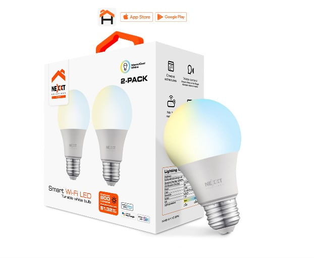 Bombilla-LED-inteligente-Wi-Fi-110V---A19---2PK---