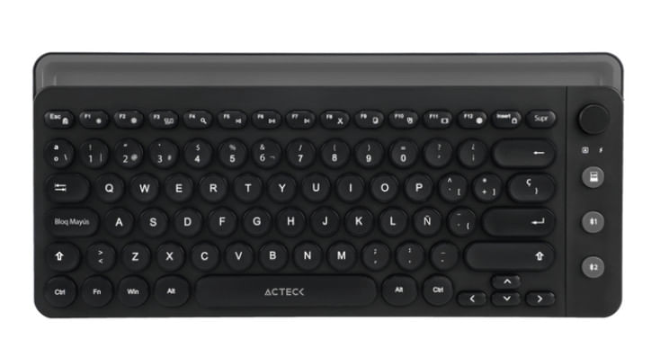 Teclado-Inalambrico-Conexion-Dual-2.4hz-Bluetooth--Uny-Comp-TI685-Elite-Series---