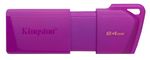 MEMORIA-USB-KINGSTON-DATATRAVELER-EXODIA-M-64GB-3.2-GEN-1-MORADO-NEON---