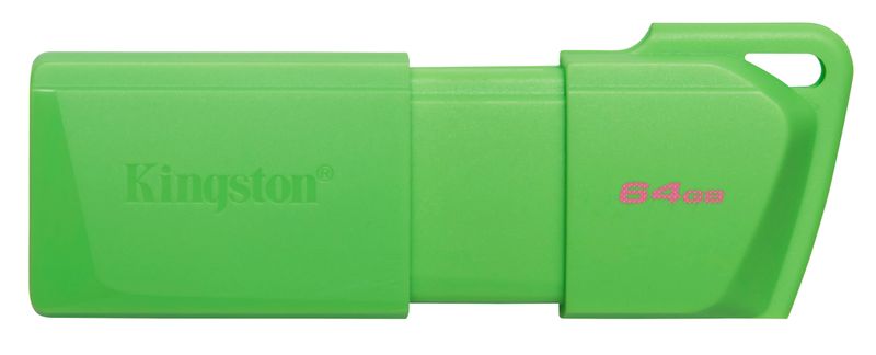 MEMORIA-USB-KINGSTON-DATATRAVELER-EXODIA-M-64GB-3.2-GEN-1-VERDE-NEON---