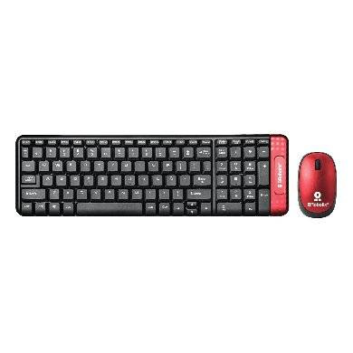 Kit-Teclado-y-Mouse-inalambrico---compacto-Español-Negro-Rojo-10-m-6000632-BROBOTIX