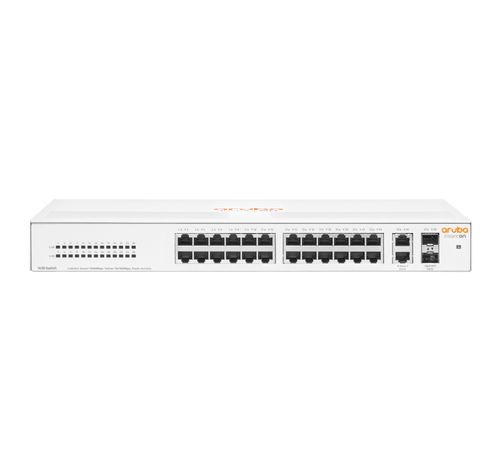 Switch HPE Instant On 1430 Gigabit Ethernet - 26 puertos RJ-45, 2SFP 1GbE Plug and Play (R8R50A)