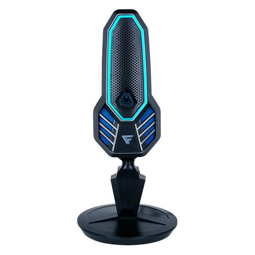 MICROFONO-GAME-FACTOR-MCG800 -USB-TIPO-C-Y-A---RGB-BASE-GIRATORIA-STAND-ANTI-POP-NEGRO