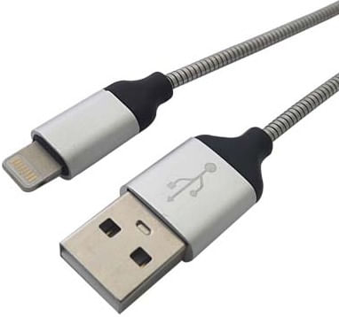 Cable-Lightning-BROBOTIX-161219---Gris-Apple-Cable-Lightning