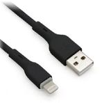 Cable-Lightning-BROBOTIX-963158---USB-V2.0.-Lightning-Negro-1m