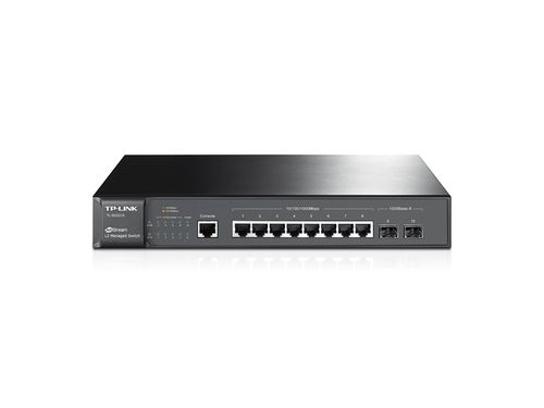 Switch Administrable TP-LINK - Negro, 10/100/1000Mbps, 8ptos, SG3210 (TL-SG3210)