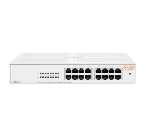 Switch HPE Instant On 1430 Gigabit Ethernet - 16 puertos Plug and Play (R8R47A)